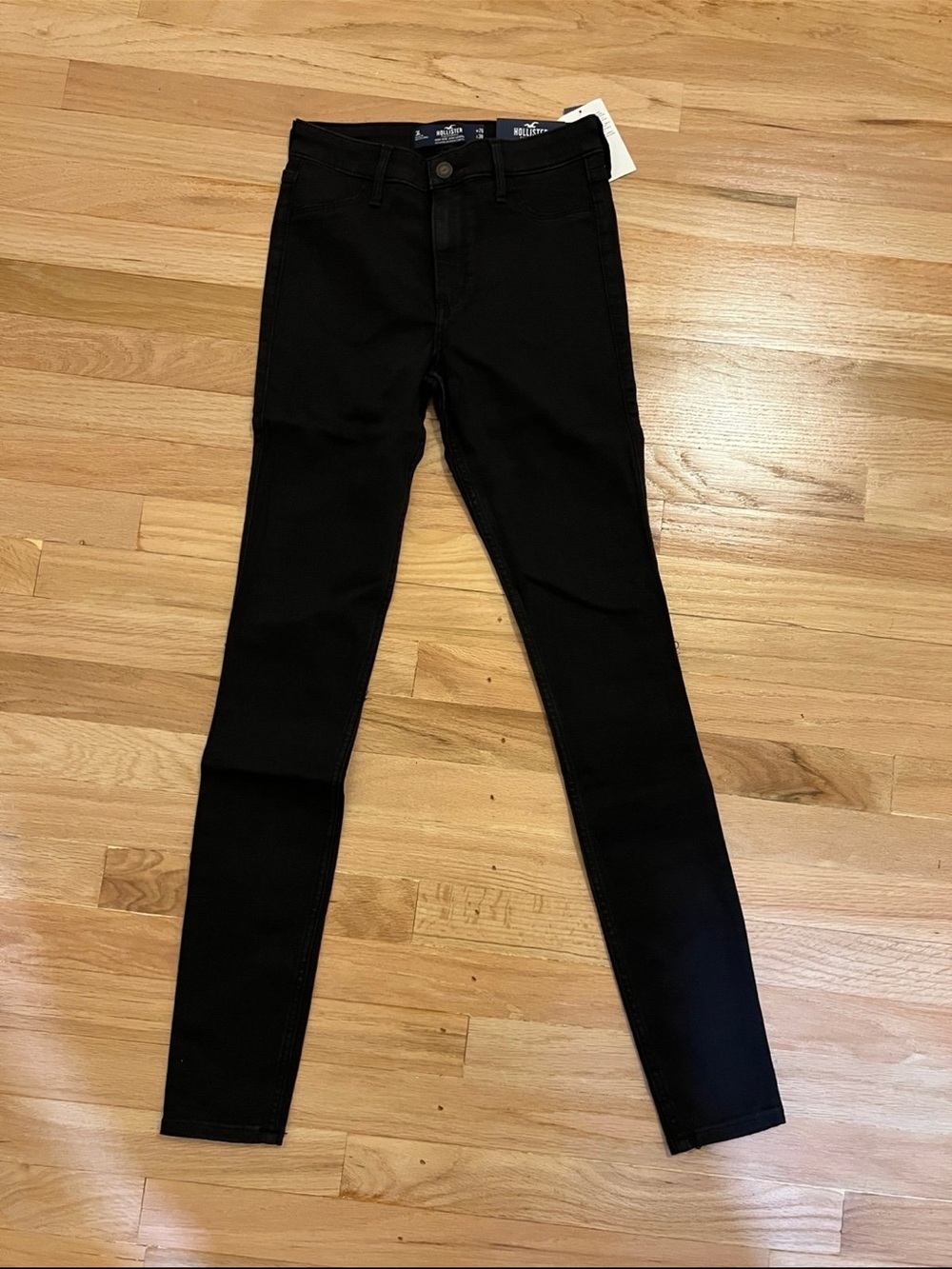 Hollister New Women's black jean legging